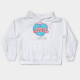 Loving heart for all children Kids Hoodie